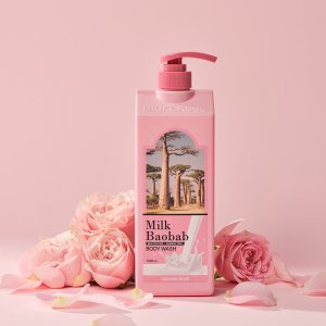 밀크바오밥 오리지널 바디워시 다마스크로즈, 1L, 1개