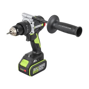 웍스 충전 해머드릴 20V 5.0Ah BL WU373.3