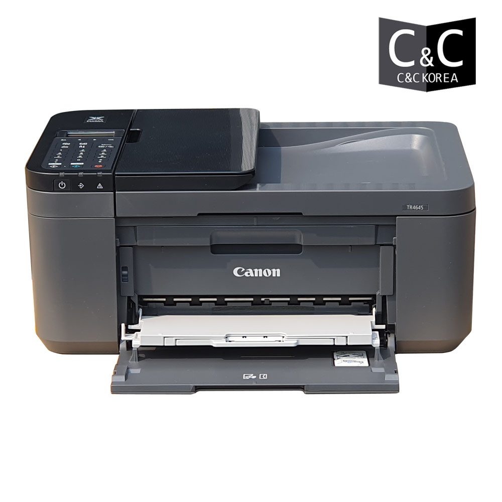 캐논 TR4645 프린터기 팩스 복합기 WIFI 무선 잉크젯 양면인쇄 TR4690 동일기종