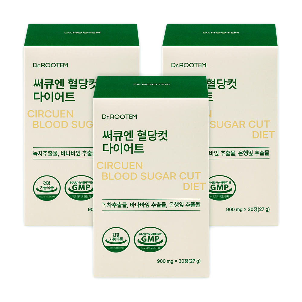 <b>닥터</b>루템 녹차 <b>카테킨</b> 추출물 혈당컷 다이어트 보조제 900mg X 30정, 3박스