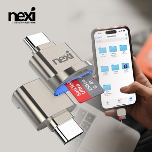 [NEXI] 넥시 NX-UC20CR USB C타입 마이크로SD 카드리더기 NX1415