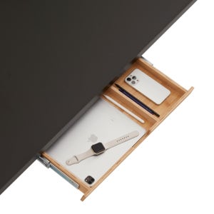 에렉투스 데스크 책상서랍 원목 대나무 보조 서랍 2Size