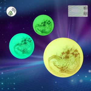 [한국독점수입/24년신형] 대회공인구 SPG 삿포로 파크골프공 스파클제이 드래곤 4피스(4겹)구조 축광 야광 고반발 직진성 성능UP