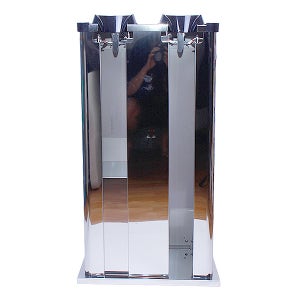 스텐우산포장기 2구 우산꽂이 업소용 비닐포장기 빌딩 학교 병원 공공기관