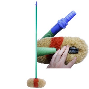 잔디차솔호스형 청소솔 세차용품 세차솔 버스차솔 셀프 세차장 휠타이어