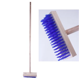 PVC사각솔자루형 바닥청소 타일청소 물때 사우나 목욕탕 식당주방 화장실