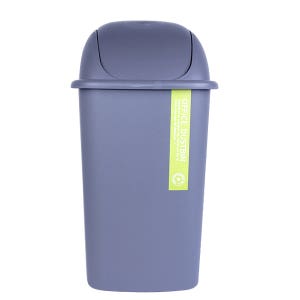 정사각휴지통 16L 스윙 정사각 사무실용 인테리어 다용도 분리수거함학교