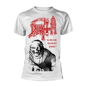 공식 DEATH 데스 Scream Bloody Gore 반팔 티셔츠