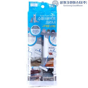 수퍼테이프크리너리필 2개입 롤러테프 돌돌이태이프 롤클리너 막대돌돌이