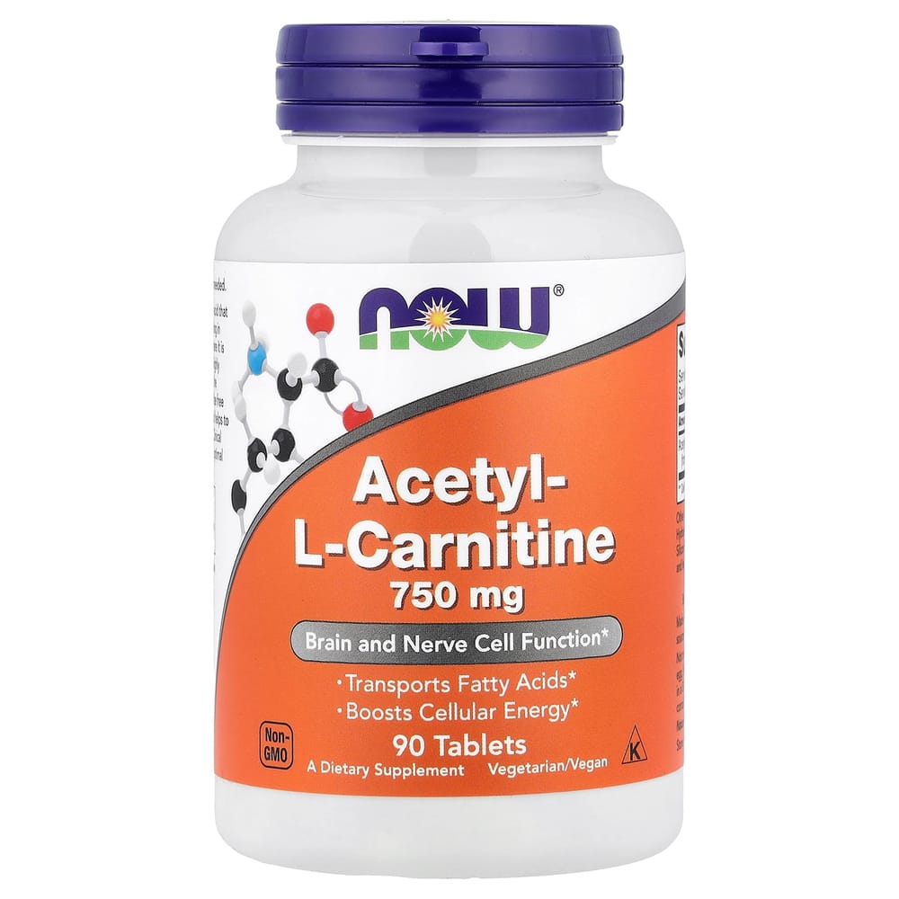 (아이허브) 나우푸드 <b>아세틸</b>-<b>L</b> <b>카르니틴</b> 750mg 90정