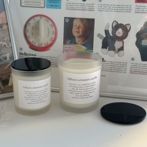 무료선물포장/ 10가지 고급향료 소이캔들 컨테이너 답례품 생일선물 실내방향제 향초 5oz 무향