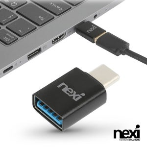 [NEXI] 넥시 NX-U31AC-G2 USB A to C 스마트폰 OTG 젠더 10G NX1421