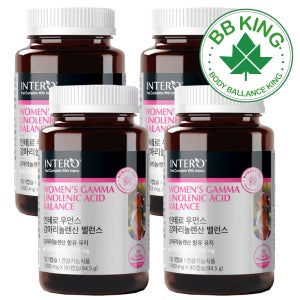 보라지유 감마리놀렌산 우먼스 오메가6 감마리놀레산 GLA 보라지오일 90캡슐, 4개
