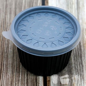 소스컵 105파이 대 1000세트 공기밥 국물용기(EH검정색 블랙)