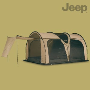 지프 배럭 빌 리빙쉘 텐트 대형 2룸 거실형 패밀리 텐트