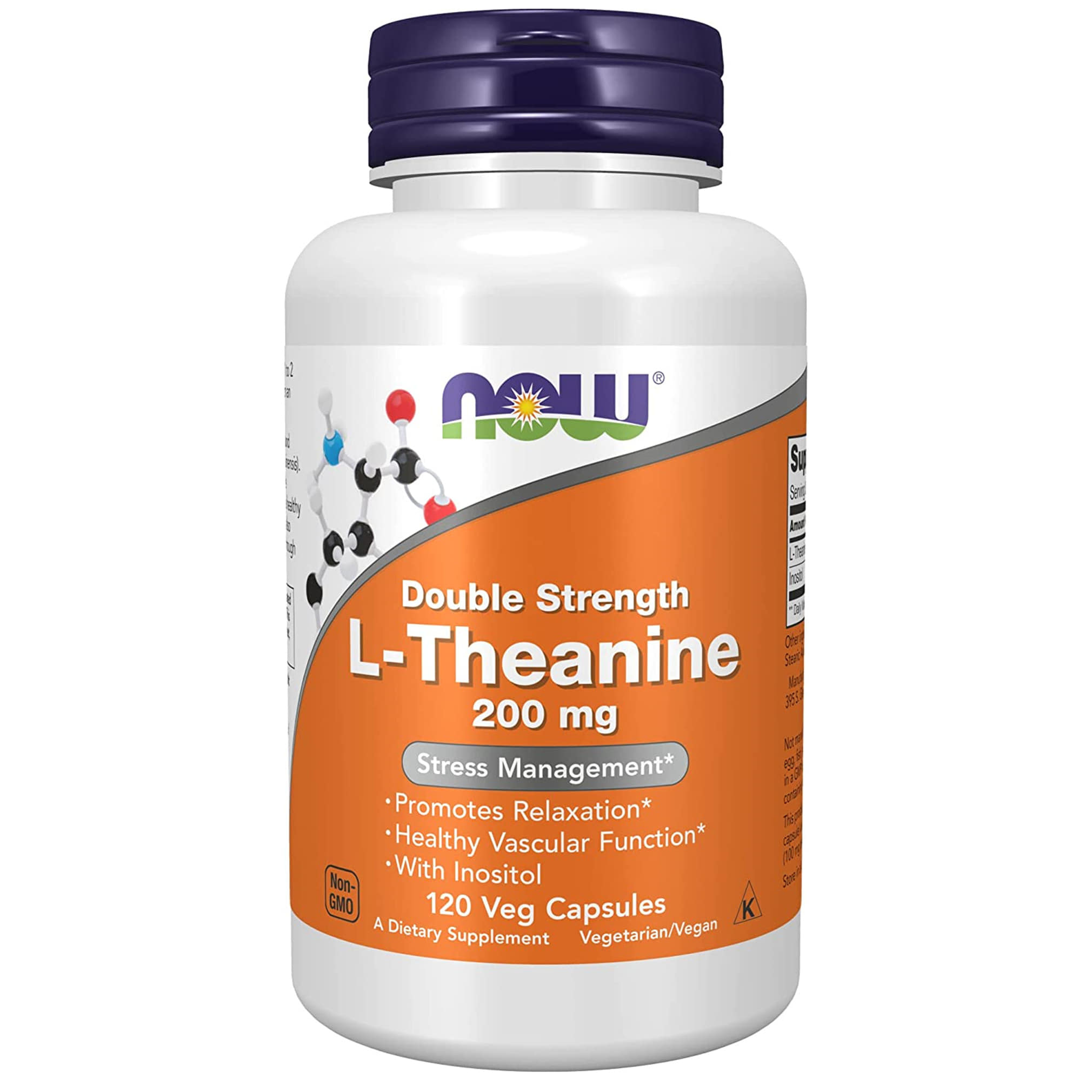 <b>나우푸드</b> L <b>테아닌</b> 200mg 120정