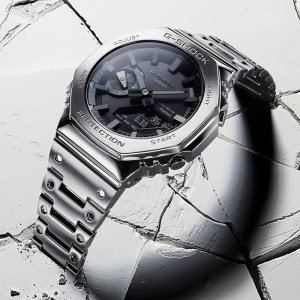 카시오 지샥 지얄오크 풀메탈 터프솔라 블루투스 전자손목시계