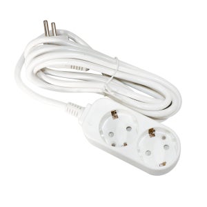 모노케어 2구 접지 10A 안전 멀티 탭 콘센트 10M