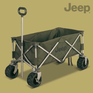 지프 러기지 웨건 광폭 접이식 캠핑 수레 카트 왜건