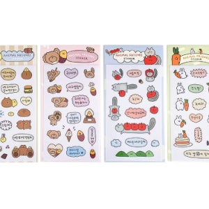 [세컨드모닝] 애니멀 프렌즈 스티커