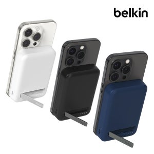 벨킨 Qi2 15W 10000mAh 마그네틱 무선 고속 충전 보조배터리 BPD008bt 아이폰17 16 갤럭시 S26 S25 기내반입 글로벌 안전인증
