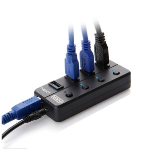 USB 3.0 허브 유전원 4포트 USB 허브