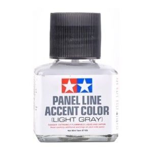 (87189) 타미야 패널라인 엑센트 라이트 그레이 에나멜 먹선 40ml