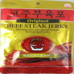 코주부육포 슬라이스 50g x 50봉 우육포 소고기육포(무료배송)