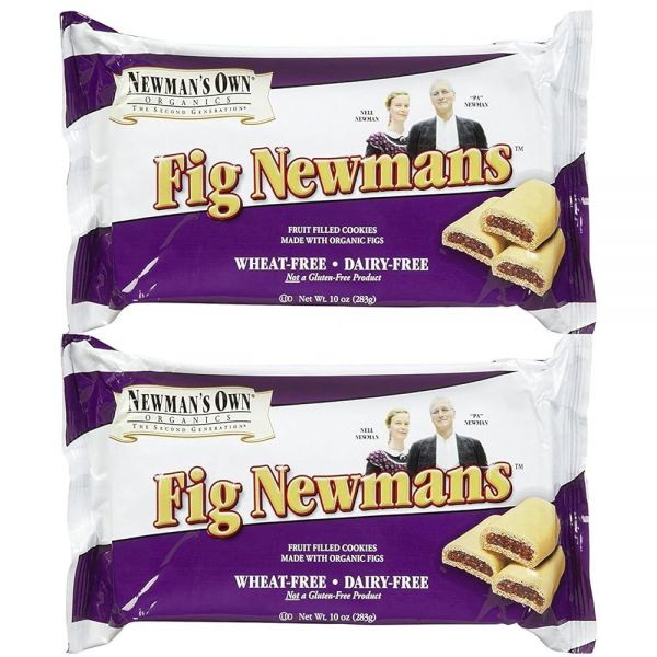 Newmans Own Organic 밀 <b>프리</b> 무화과 쿠키 바, 283.5g(10oz), 2팩