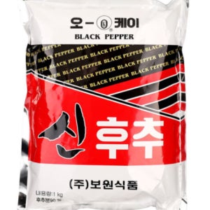 보원 오케이 신후추 1kg 1개 순후추 업소용