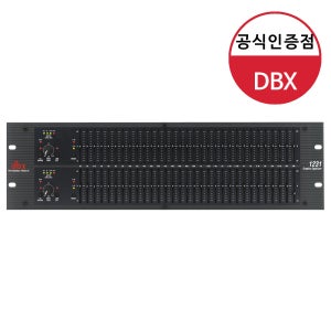 DBX 1231 그래픽 이퀼라이저 듀얼 31밴드 2채널 EQ 공연용 행사용 무대용 이퀄라이져