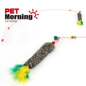 펫모닝 캣플레이 캣티클러 와이어 낚싯대 롱테일 CT-904