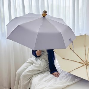 짱구 캐릭터 양 우산 자동 자외선차단 접이식