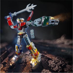 백수왕 고라이온 볼트론 3D 퍼즐 모델 키트 LED 라이트 플레이세트 360피스