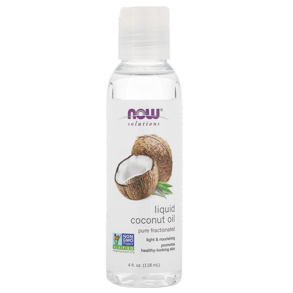 나우푸드 솔루션 <b>리퀴드 코코넛 오일</b> 118ml