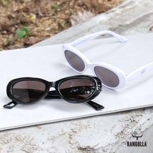 랭골라 라라 RANGOLLA Lara 카리나 혜리 긱시크 선글라스 느낌 캣츠아이 오발형