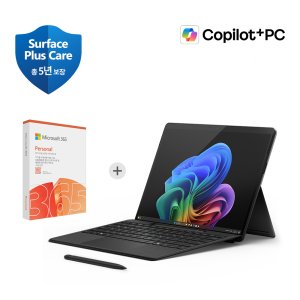 마이크로소프트 서피스 프로 11 코파일럿+ PC ZIA-00032 13인치 OLED Elite/16GB/512GB 블랙 키보드+슬림펜2 패키지 노트북[M365 오피스 퍼스널 증정]