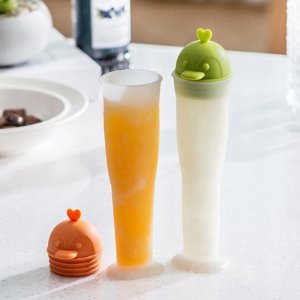 실리콘폴라포 국산폴라포틀 펭귄아이스튜브몰드 5color 선택가능