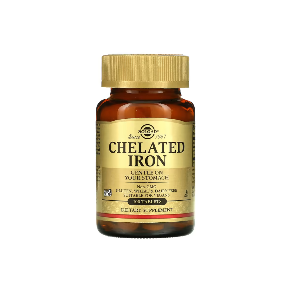 솔가 철분 <b>25mg</b> <b>킬레이트</b> <b>아이언</b> 타블렛 100정 1개