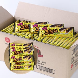 [과자도매] 커플 크런치 초코바 18g x 100개 대용량 과자 한박스