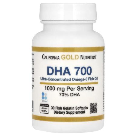 <b>해외</b> 구매대행 안내 California Gold Nutrition DHA <b>700</b> 피쉬 오일 제약 등급 1000<b>mg</b> 젤라틴 소프트젤 30정 유의 사항