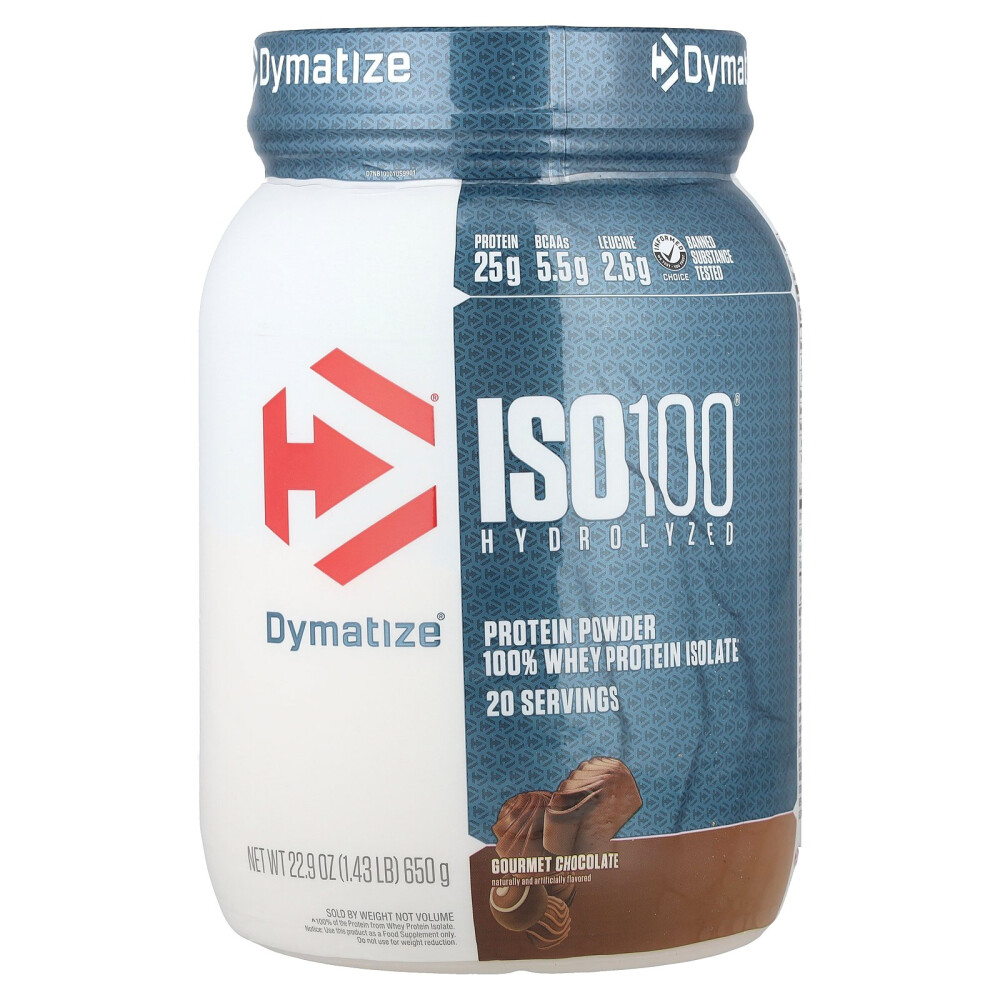 (아이허브) <b>다이마티즈뉴트리션</b> 가수분해 ISO100 100% 분리유청단백질 고메 초콜릿 640g(1.4lb) 해외직구