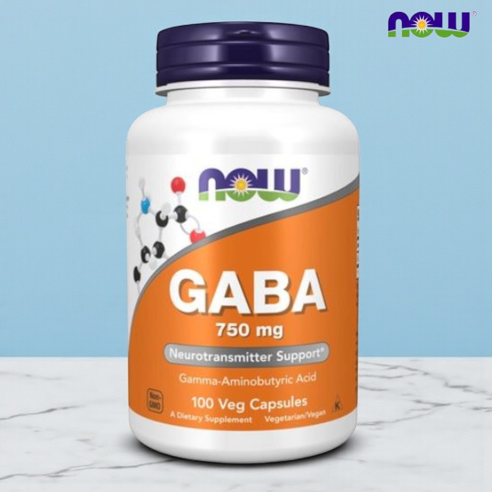 나우푸드 <b>가바</b> <b>GABA</b> 750mg 100베지캡슐
