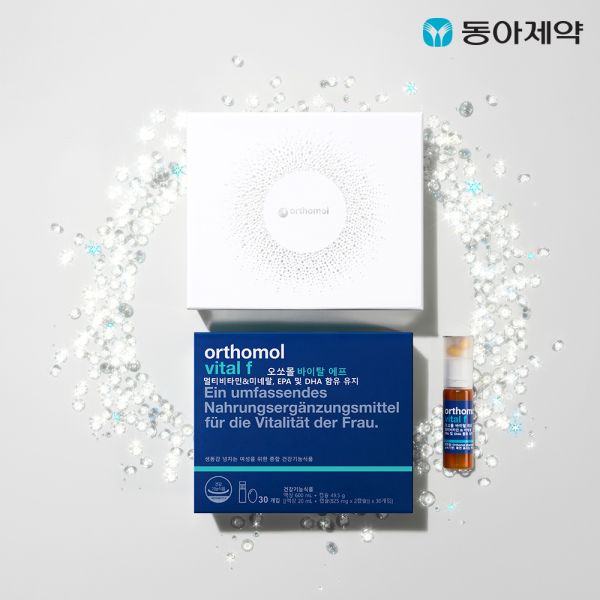 <b>오쏘몰</b> 바이탈 f 30일분 멀티비타민&amp;미네랄 <b>EPA</b> DHA 함유 유지