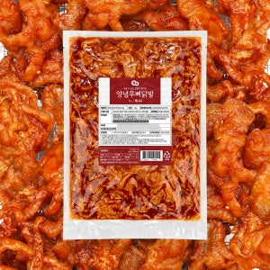 업소용 양념닭발 1kg 무뼈 숯불 뼈없는 매운 닭발