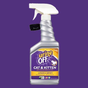 유린오프 캣 고양이 소변 얼룩제거 무독성 탈취제 500ml, 1개