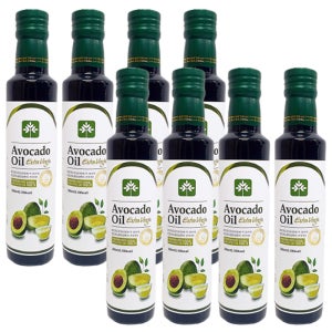 행복팩토리 100% 최상급 아보카도오일 엑스트라버진 아보카도유 효능 250ml, 8개