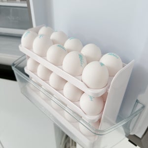 심플리 슬림 화이트 계란 트레이