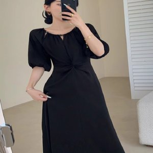 수입 여성의류 하객룩 명품스타일 여자옷쇼핑몰 랙꼬임 롱원피스