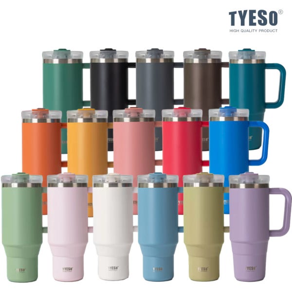 대용량 텀블러 보온 보냉텀블러 빨대 손잡이 스텐 1리터 텀블러 차량용 900ml